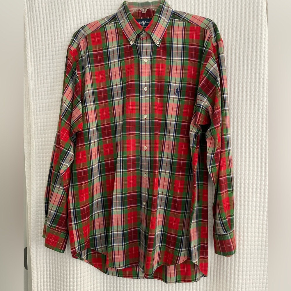 Men’s Ralph Lauren Dress Shirt. Size M.